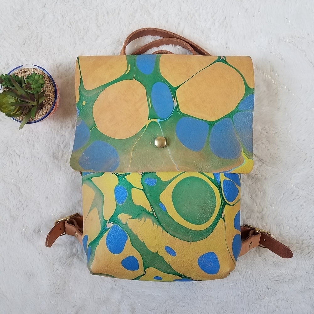 Glad & Young Leather Backpack